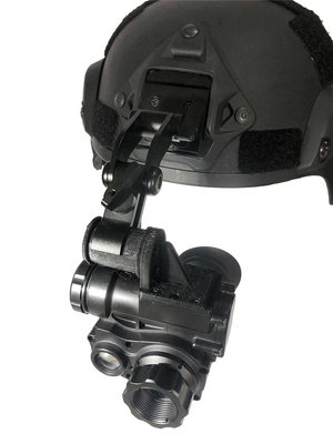 τηλεσκόπιο νυχτερινής όρασης 1x24mm το υπέρυθρο, Monocular νυχτερινής όρασης με το κράνος τοποθετεί