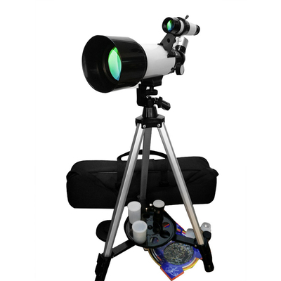Το υψηλό τηλεσκόπιο 70mm άνοιγμα 400mm AZ διάθλασης ενίσχυσης αστρονομικό τοποθετεί